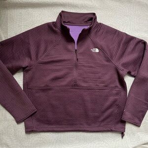The North Face Women’s Dotknit Thermal Quarter-Zip Pullover